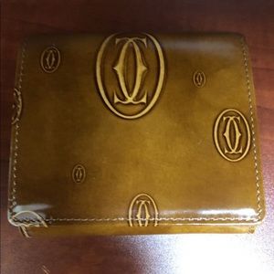 Cartier Happy Birthday three fold wallet